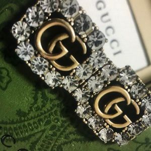 Double G Gold Earring
